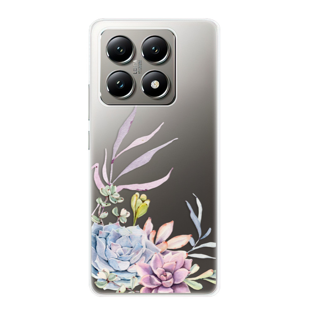 Odolné silikónové puzdro iSaprio - Succulent 01 - Xiaomi 14T Pro