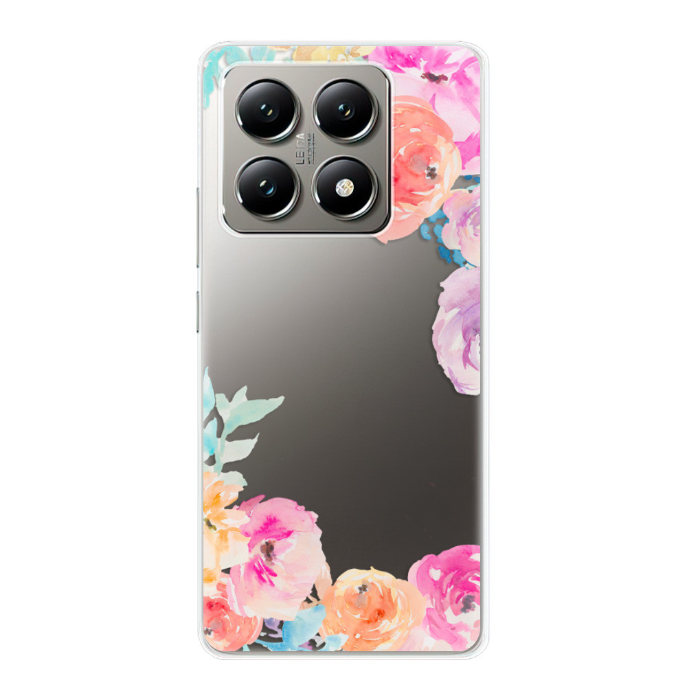 Odolné silikónové puzdro iSaprio - Flower Brush - Xiaomi 14T Pro