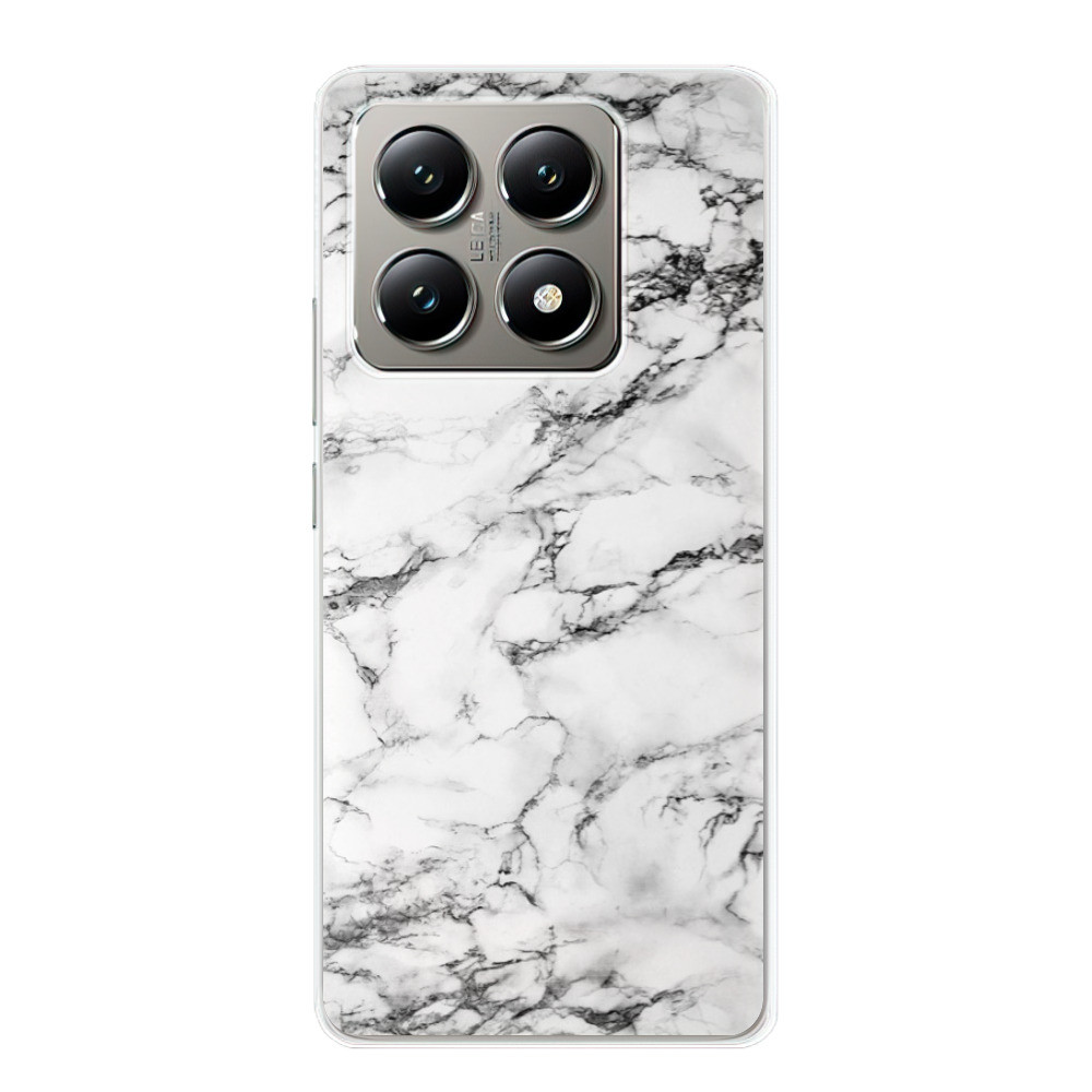 Odolné silikónové puzdro iSaprio - White Marble 01 - Xiaomi 14T Pro