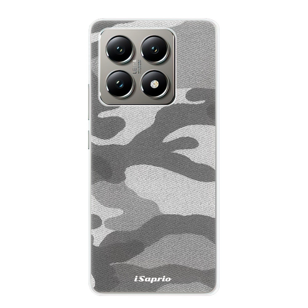 Odolné silikónové puzdro iSaprio - Gray Camuflage 02 - Xiaomi 14T Pro