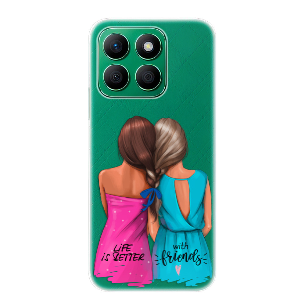 Odolné silikónové puzdro iSaprio - Best Friends - Honor X8b