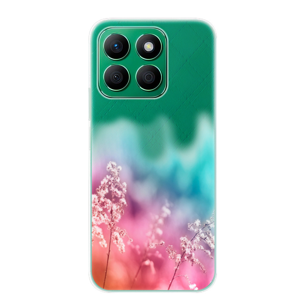 Odolné silikónové puzdro iSaprio - Rainbow Grass - Honor X8b