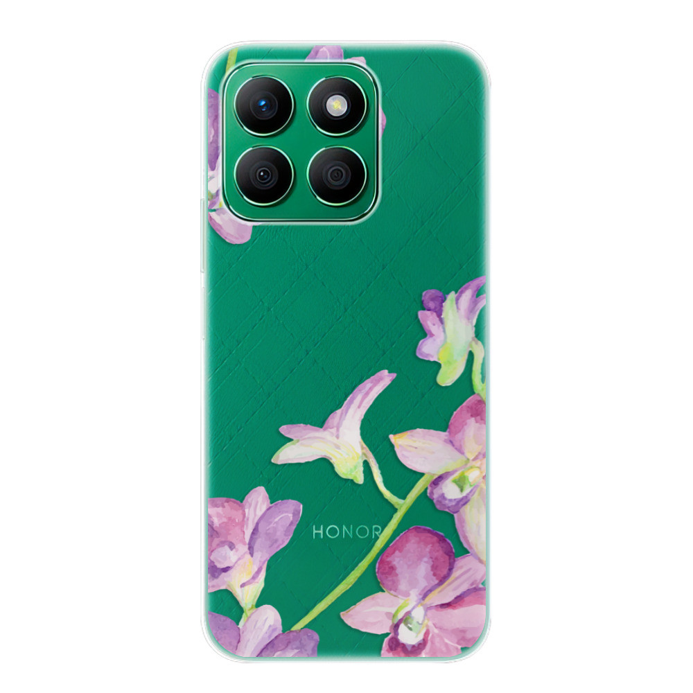 Odolné silikónové puzdro iSaprio - Purple Orchid - Honor X8b