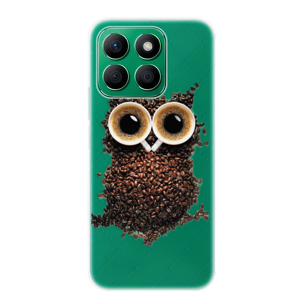 Odolné silikónové puzdro iSaprio - Owl And Coffee - Honor X8b