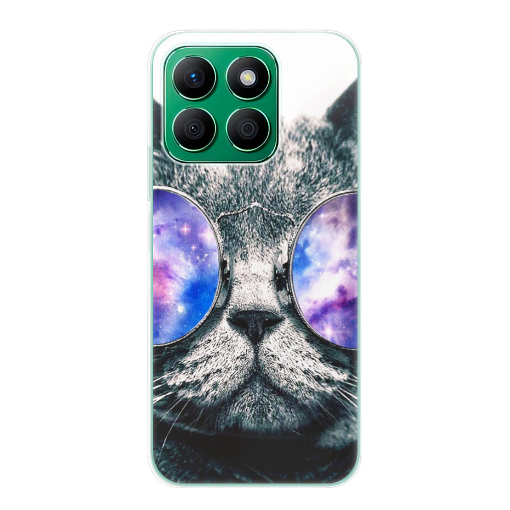 Odolné silikónové puzdro iSaprio - Galaxy Cat - Honor X8b