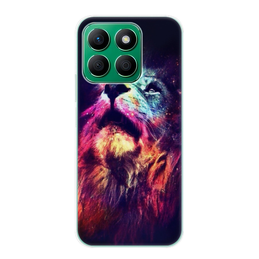 Odolné silikónové puzdro iSaprio - Lion in Colors - Honor X8b