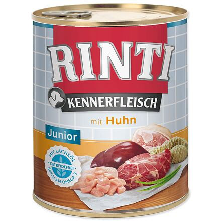 Konzerva RINTI Kennerfleisch Junior kura 800 g