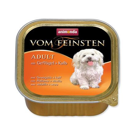 Paštéta ANIMONDA Vom Feinsten hydina + teľacie mäso 150 g