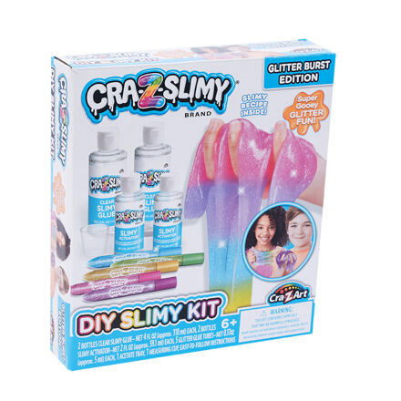 Cra-Z-Slimy DIY sada na výrobu slizu s trblietkami