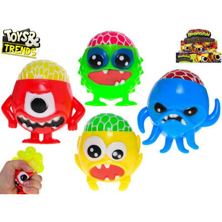 Mikro Toys&Trends Brainboooom loptička/príšerka 7cm strečová 4 druhy