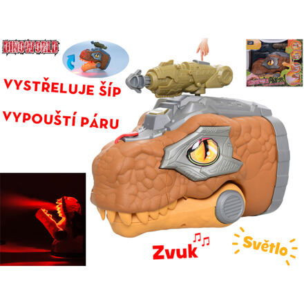 Mikro Dinoworld dinosaurus hlava 17cm