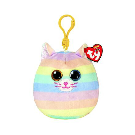 TY Squishy Beanies HEATHER, 8,5 cm - mačka - kľúčenka