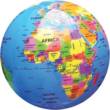 Caly Nafukovací glóbus - Náš svet 30 cm