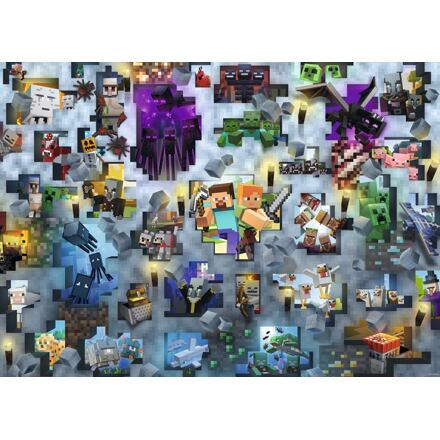 Ravensburger Challenge Puzzle: Minecraft 1000 dielikov