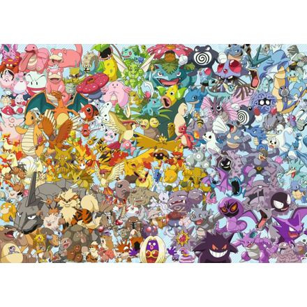 Ravensburger Challenge Puzzle: Pokémon 1000 dielikov