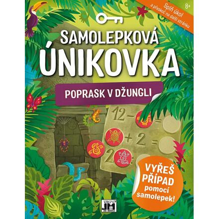 Jiri Models Samolepková únikovka Poprask v džungli CZ