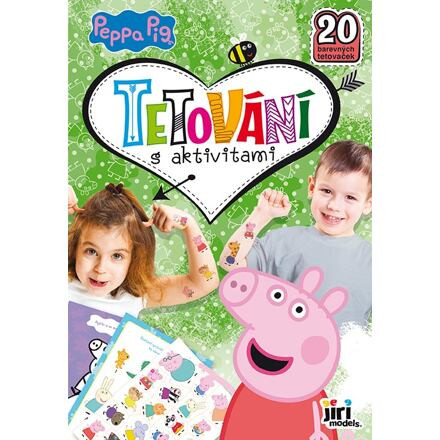 Jiri Models Tetovanie s aktivitami Prasiatko Peppa