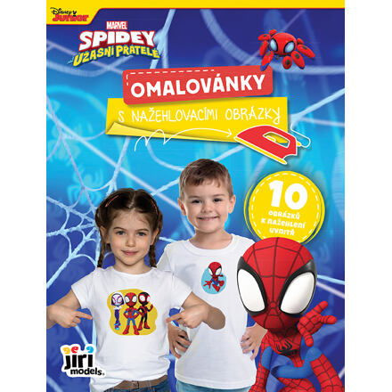 Jiri Models Omaľovánky s nažehľovacími obrázkami Spidey