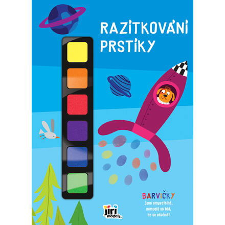 Jiri Models Pečiatkovanie prstíky Raketa