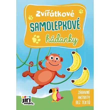 Jiri Models Zvieratkové samolepkové hádanky