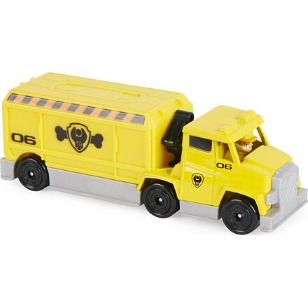 Spin Master Tlapková patrola Die-Cast Big Truck nákladiaky, Rubble žltá