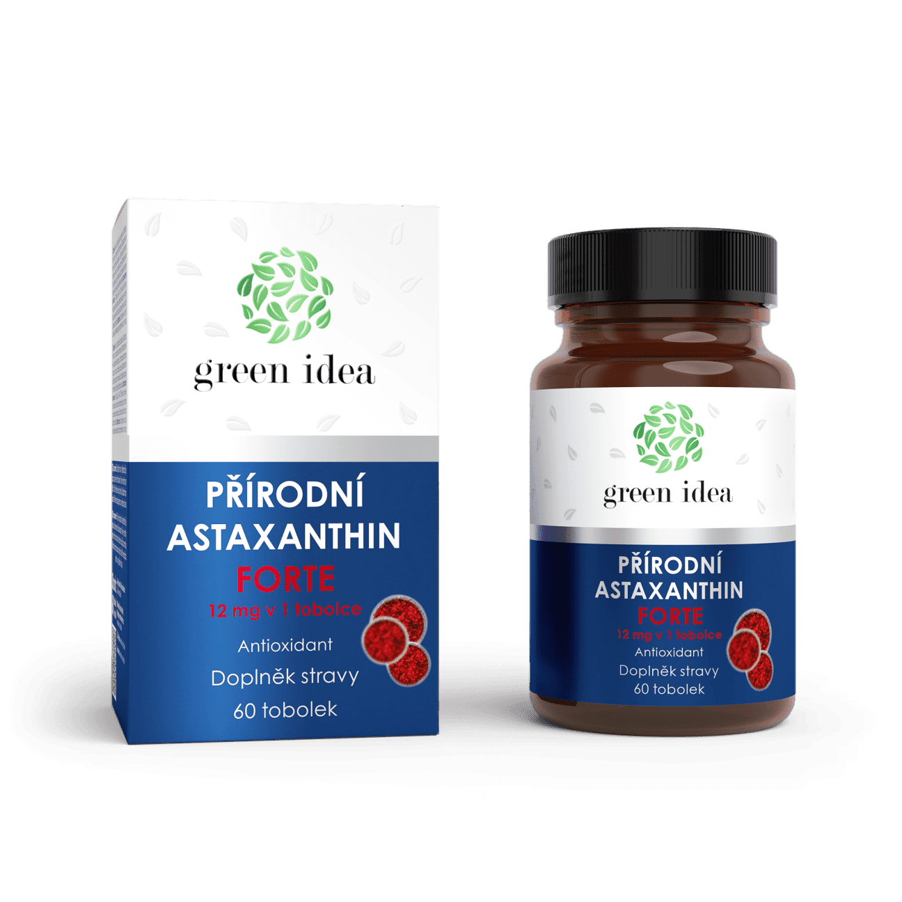 TOPVET GREEN IDEA Astaxantín 12 mg 60 ks