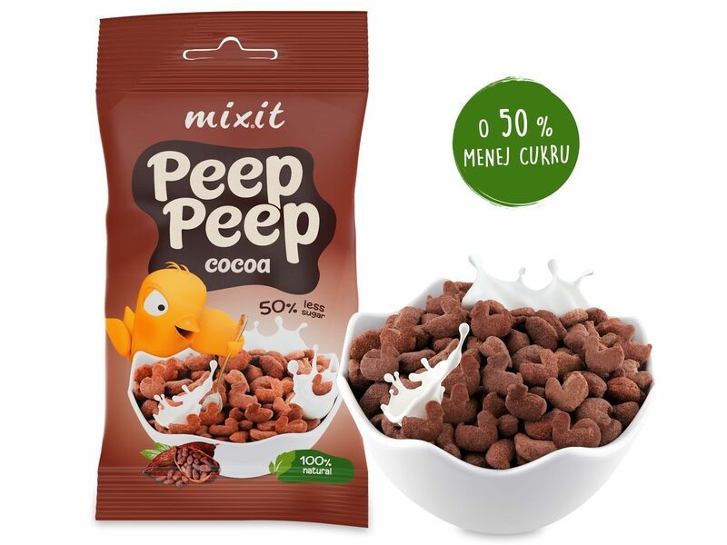 Mixit Cereálie Peep Peep - Kakao do vrecka 25 g