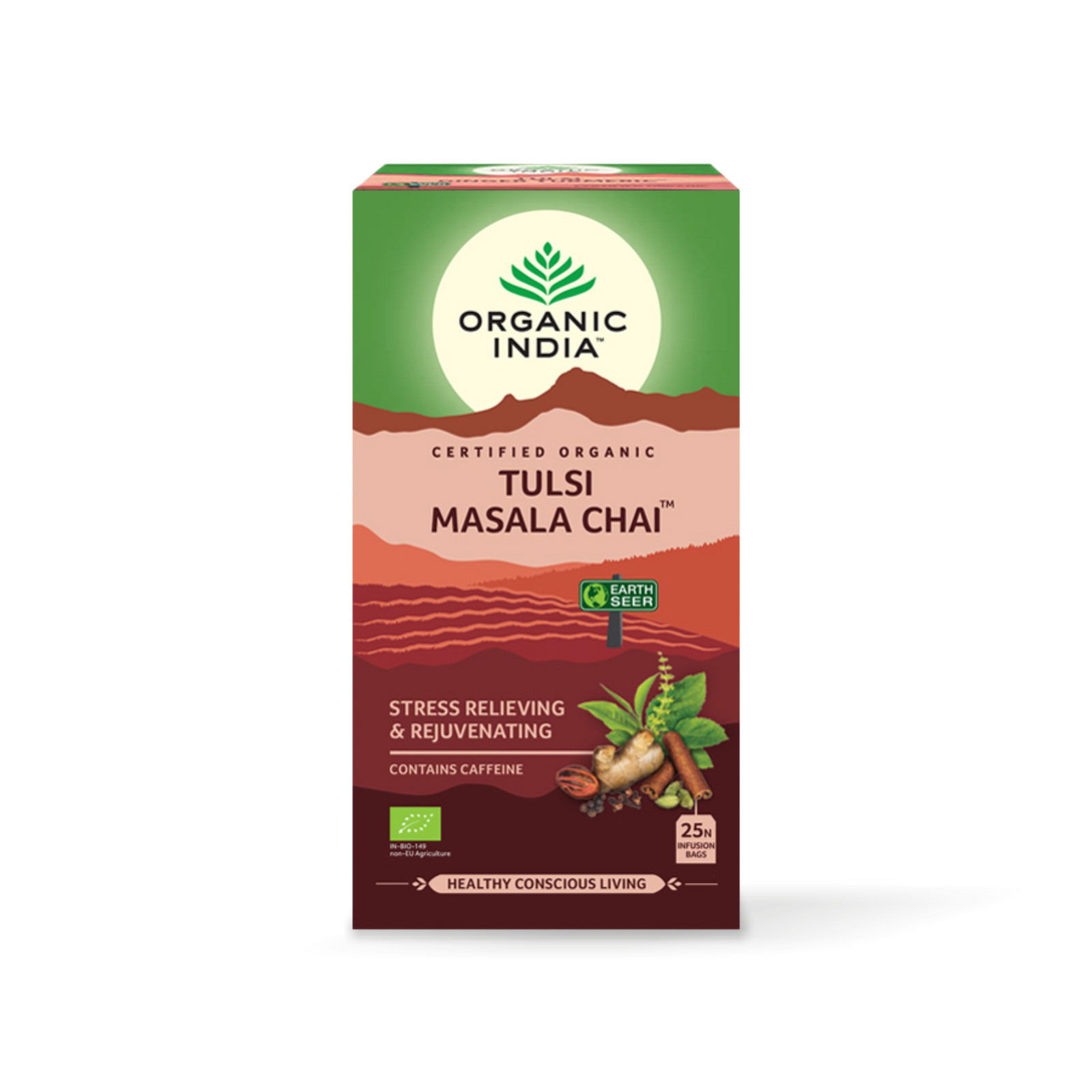 EIDOS Tulsi Masala BIO 25 sáčkov Organic India *