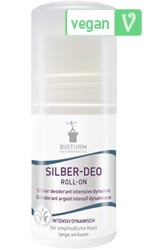 BIOTURM Deo roll-on so striebrom INTENSIVE dynamic 50ml