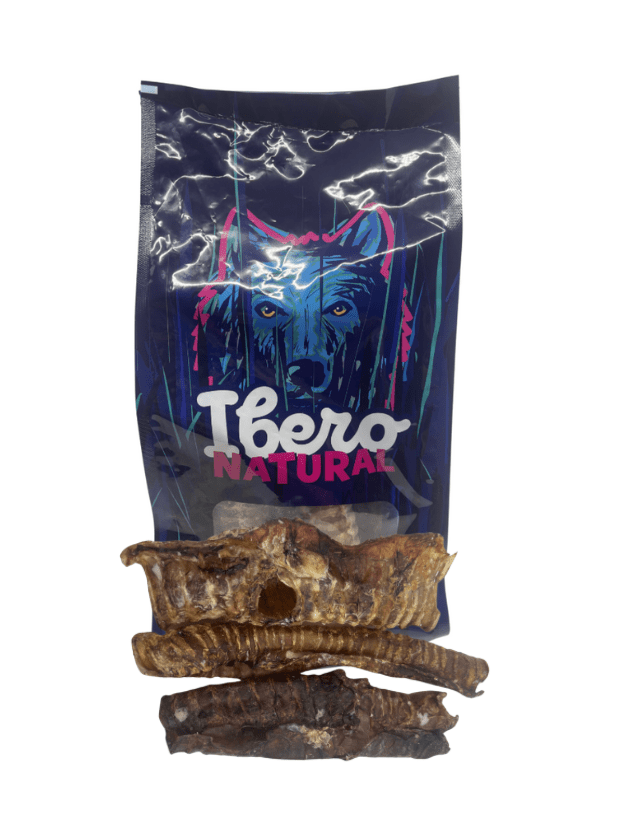 Ibero Natural Snack Sušený Hovädzí Hrtan - 500g/12 až 30cm
