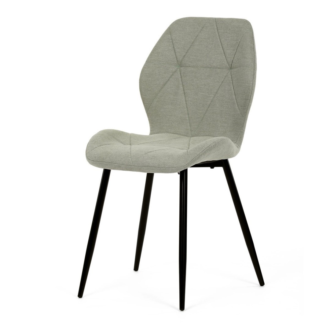 Autronic JEDÁLENSKÁ STOLIČKA - zelená látka - 46 x 88 x 59 cm