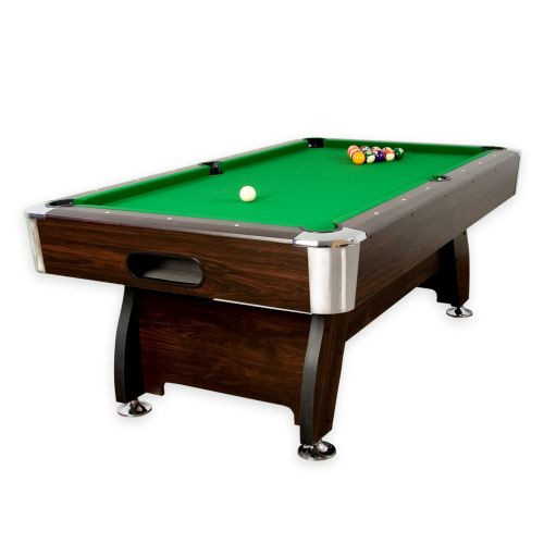 GamesPlanet® 1314 Biliardový stôl pool biliard s vybavením, 7 ft