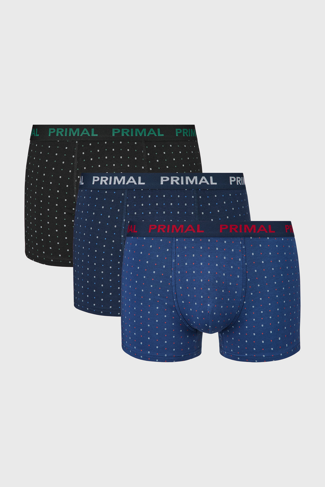 3PACK Bavlnené boxerky Troy