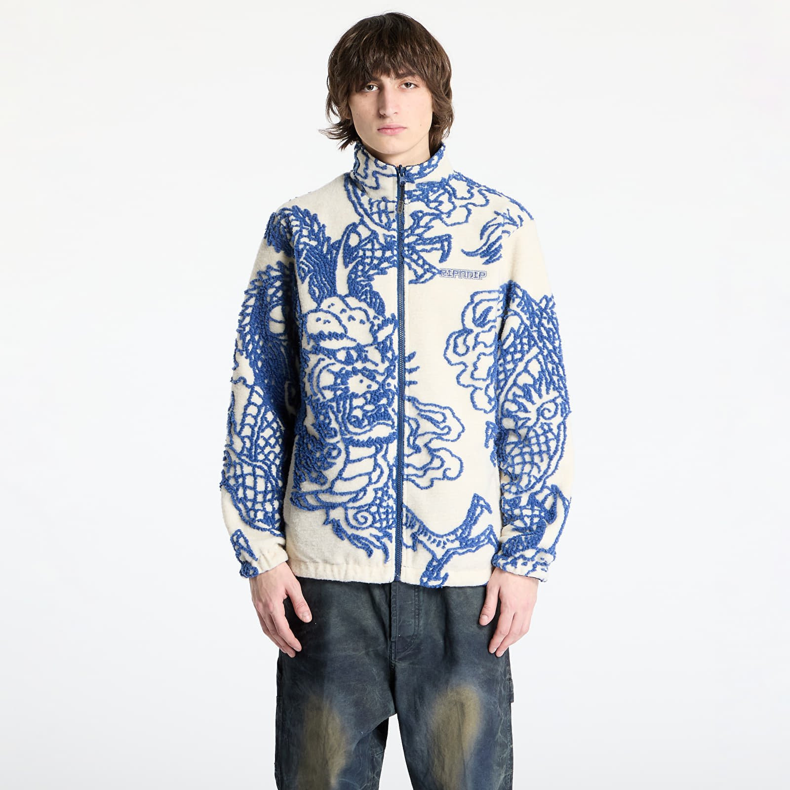 Bunda RIPNDIP Haku Reversible Jacket Off White/ Navy S