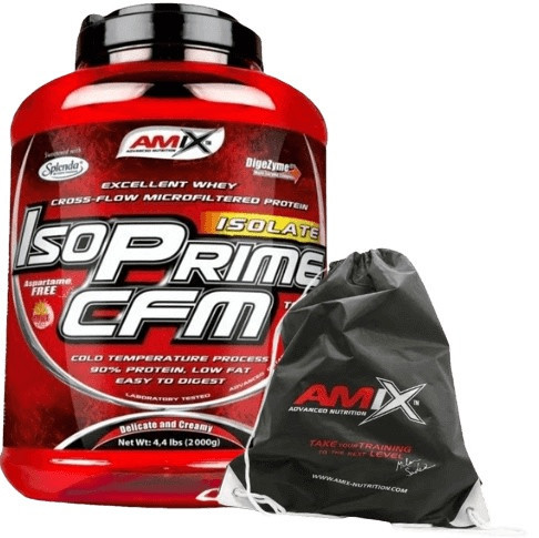 Amix isoprime cfm whey protein isolate 2000 g + fitness bag zadarmo