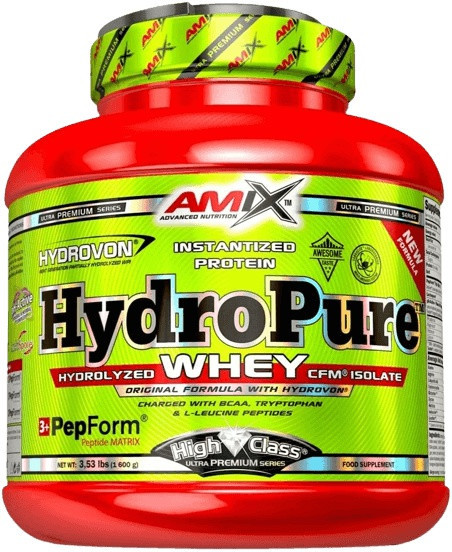 Amix hydropure hydrolyzed whey cfm protein 1600 g