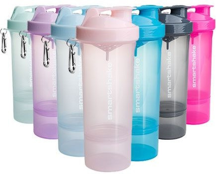 Smartshake slim šejker smoke 400 ml + 100 ml