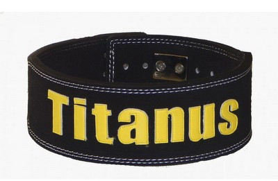 Titánus fitness opasok s pákovou prackou 10/8 čierny - s