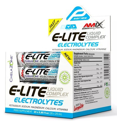 Amix e-lite electrolytes