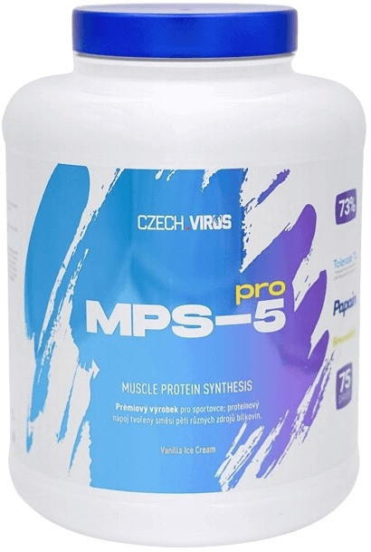 Czech virus viaczložkový protein mps-5 pro 2250 g - vanilla ice cream
