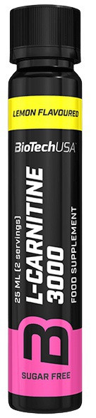 Biotechusa l-carnitine 3000 25 ml - lemon