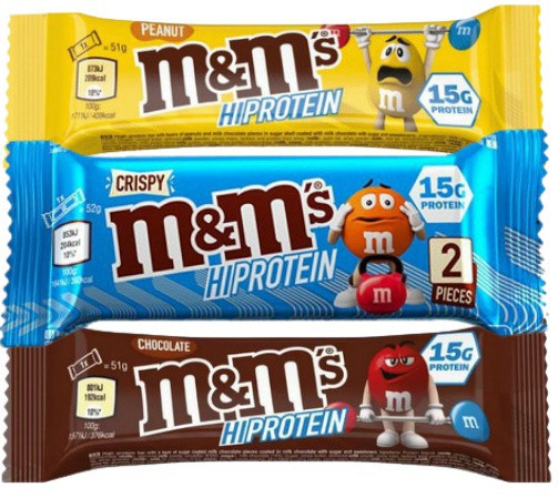 Mars m&m's hiprotein bar