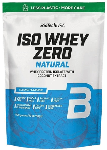Biotechusa iso whey zero natural 1000 g