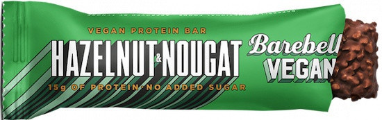 Barebells vegan protein bar 55g - lískový oříšek/nugát