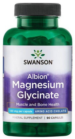 Swanson magnesium bisglycinate 133 mg 90 kapsúl