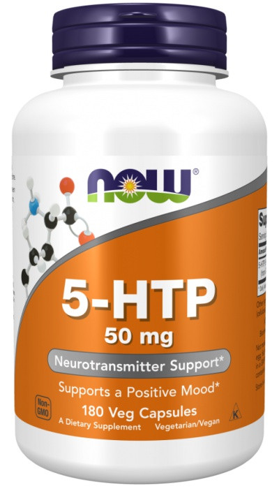 Now foods 5-htp (5-hydroxy l-tryptofan) 50 mg