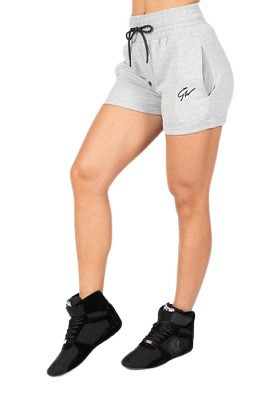 Gorilla wear dámske šortky pixley sweatshorts gray - xs