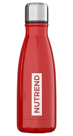 Nutrend nerezová fľaša červená 500 ml