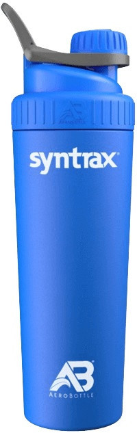 Syntrax fľaša aerobottle nerezová 900 ml - modrá