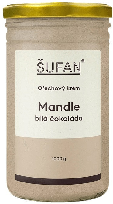 Šufan mandle-biela čokoláda maslo 1000 g